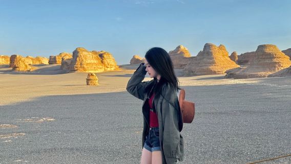 【優質導遊團】敦煌西線純玩團雅丹地貌玉門關陽關西千佛洞遺產城