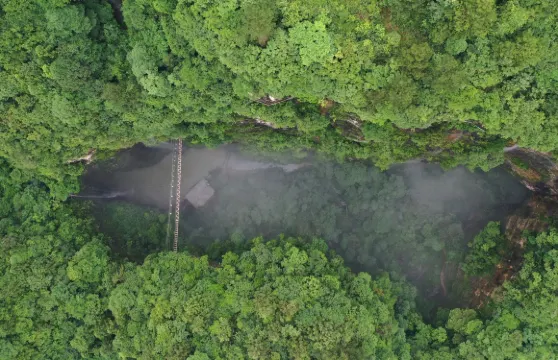 貴州貴陽|猴耳天坑極限三件套暢玩!極限/刺激/暢玩