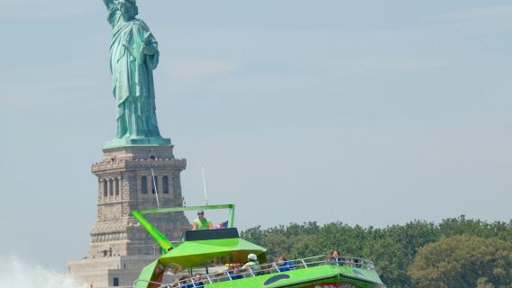 Pengalaman Bot Laju Beast di Patung Liberty - Statue of Liberty with the Beast Speedboat
