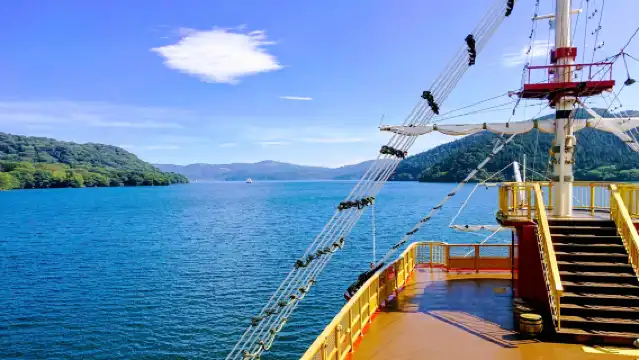 箱根+大湧谷一日遊:贈箱根空中纜車丨山中湖+蘆之湖雙湖之旅