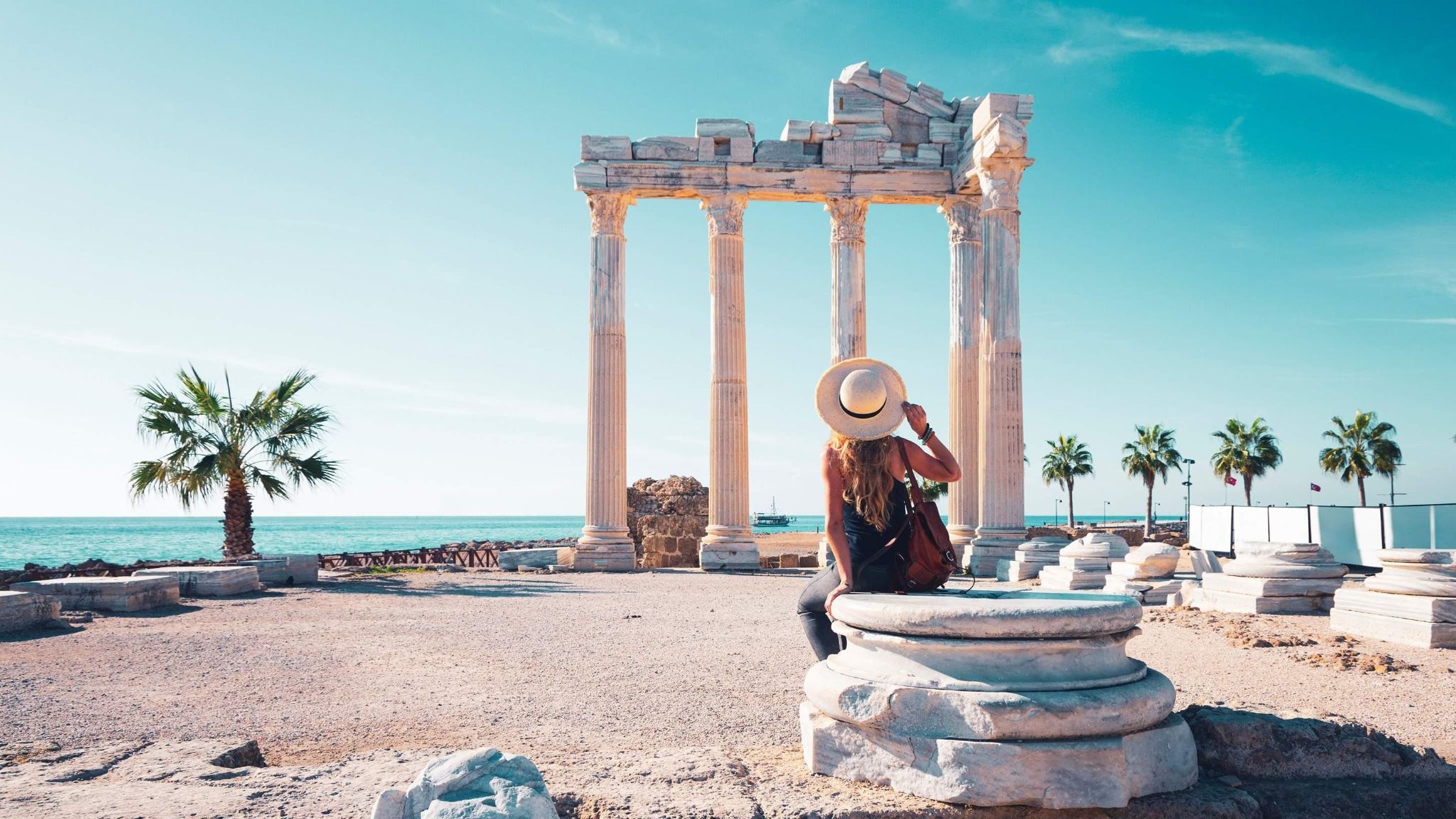 Perga + Aspendos + Apollon Temple + Side 1-day tour [Departing from Antalya]