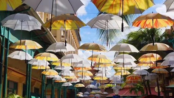Colina de la Fortaleza de Mauricio + Plaza Caudan + SURERU + Tour de un día a la Iglesia del Tejado Rojo
