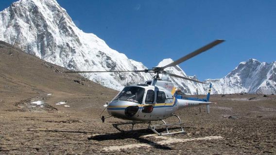 การเดินทางด้วยเฮลิคอปเตอร์สู่เอเวอเรสต์ - บินสู่เอเวอเรสต์จากนัมเช