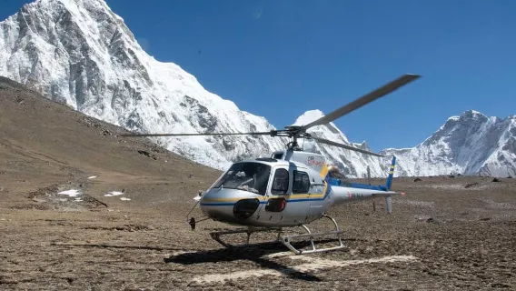 Вертолетный поход на Эверест — полет на Эверест из Намче