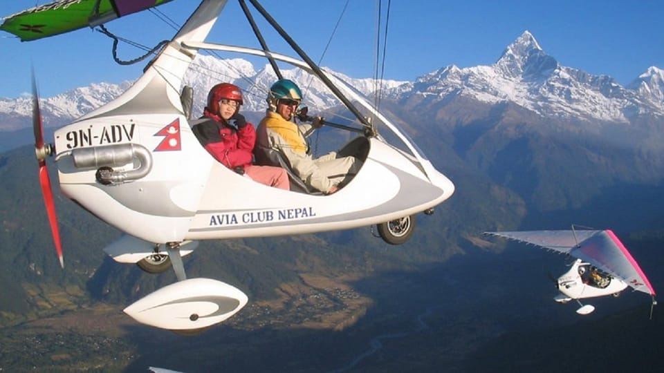Ultra Light Flying Tour Over the Himalayas - 15 Minutes