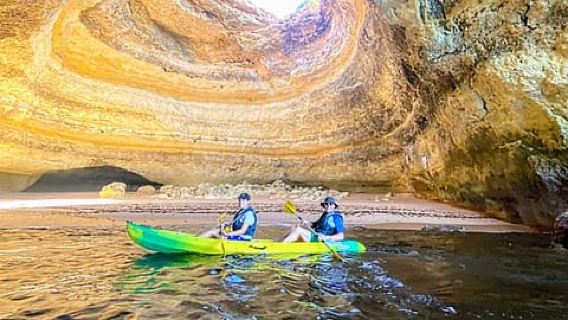 Kayak Tour Unexplored Caves + Benagil Cave