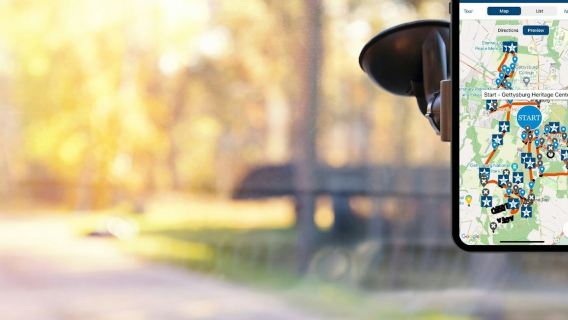 Recorrido autoguiado por el campo de batalla de Gettysburg