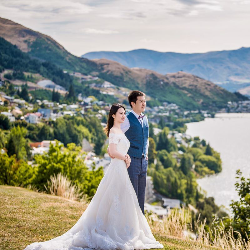 Queenstown travel photography in New Zealand[Global New Zealand Queenstown Trip Moments Wanaka photographer Trip Moments wedding photography package portrait follow-up photo shoot]