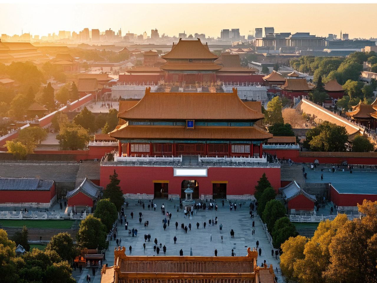 [Opzionale gruppo di 25 persone] Tour di un giorno con guida a Piazza Tiananmen, Città Proibita e Tempio del Cielo