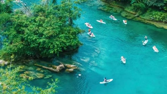 Sanmenhai + Baimo Cave + Bama Longevity Village|Small group pure play|Hop-on hop-off|