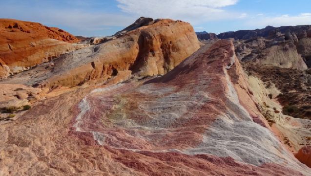 Sekitar Las Vegas, Amerika Syarikat + Lembah Api + Batu Pelangi + Ngarai Batu Merah + Ladang Gunung Spring
