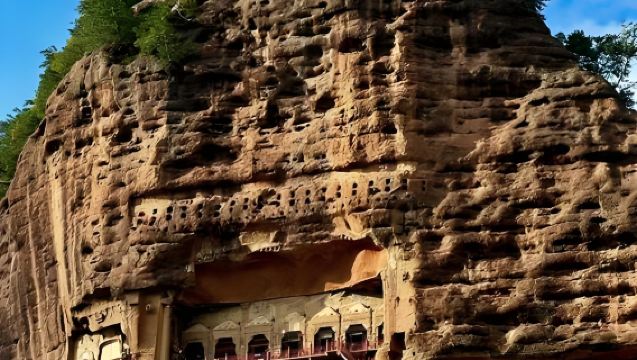 【範圍內上門接送】麥積山石窟+仙人崖+淨土寺一日遊