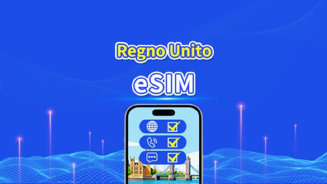 Regno Unito 5G eSIM | CTExcel (Rete EE) | Piano dati totale con chiamate e SMS | 7-30 giorni | Fatturazione a 24 ore | QR Code