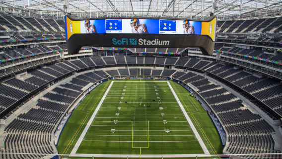 The Getty + Santa monica state beach + SoFi stadium (World cup viewing city tour)