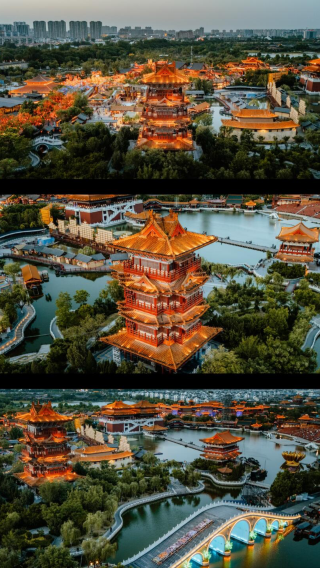 Zhengzhou: Millennium City Park & Iron Pagoda Private Day Trip Private Car Transfer