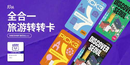 DISCOVER SEOUL PASS 首爾轉轉實體卡