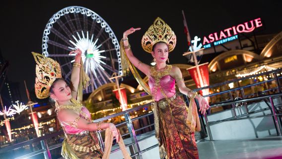 White Orchid Dinner Cruise Thai International & Beer Buffet