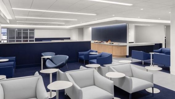 Sala VIP del Aeropuerto Internacional Logan [BOS] de Boston en Estados Unidos (Sala VIP + trayectos largos/escalas/espera + comida y bebida/descanso)