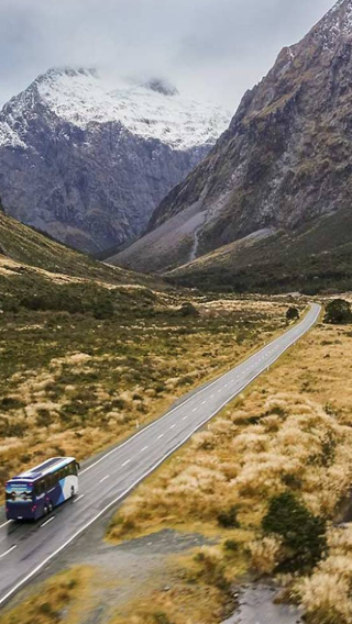 New Zealand Milford Sound / Piopiotahi 1-day tour GS bus [Queenstown/Te Anau round-trip]