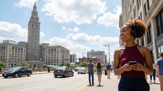 Cleveland Audio Tour: Skyscrapers, Stories, and Sporting Legends