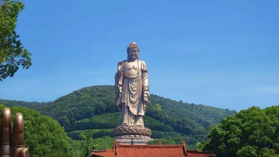 Wuxi Bandar Tiga Kerajaan & Bandar Air Marga + Taman Yuantouzhu [Hadiah Percuma Pelayaran Pulau Xian Tasik Tai] Lawatan Sehari Hiburan Tulen Tanpa Membeli-belah
