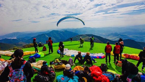 三亞海棠灣滑翔傘飛行體驗【海景+360gopro 海南三亞海棠灣海景滑翔傘 三亞海上滑翔傘飛行】