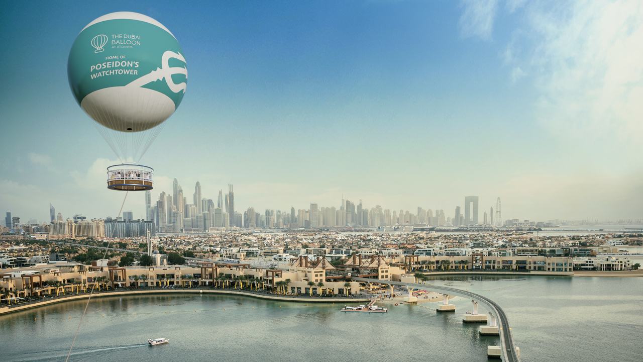สหรัฐอาหรับเอมิเรตส์·ดูไบ|ประสบการณ์บอลลูนลมร้อนแอตแลนติส ดูไบ - The Dubai Balloon at Atlantis
