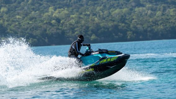 ทัวร์เกาะกาลัน พัทยา : เรือยนต์ ขับเอง + ดำน้ำดูปะการังและให้อาหารลิง + ซาซิมิซีฟู้ด