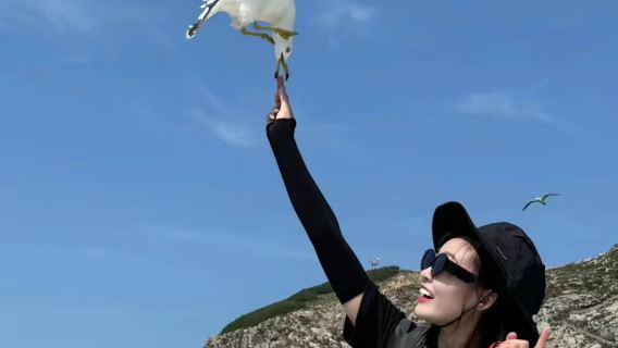 山東煙台蓬萊長山海洋牧場快艇出海海釣散客拼團/包船(提供魚竿魚餌、乘船遊覽望夫礁-黃渤海分界線、餵食海鷗)