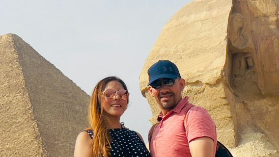 Piramidi di Giza, Sfinge e Museo Egizio: tour privato di un giorno con bazar