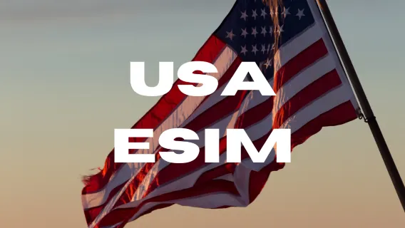 eSIM 5G Mỹ|Gói dữ liệu (Không bao gồm Guam & Saipan)|1-90 ngày|Kích hoạt mã QR|Bảo mật cao