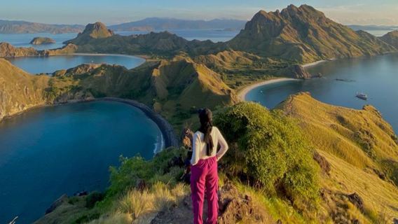 Excursión de un día en barco de cubierta abierta (slow boat) en Labuan Bajo con opción de recogida en el hotel