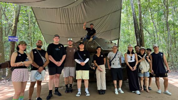 Depuis Ho Chi Minh-Ville : visite d'une journée complète des tunnels de Cu Chi et du delta du Mékong