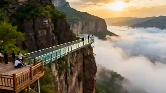 邯鄲東太行一日遊【門票+來回索道+電梯+玻璃棧道|組合自選】