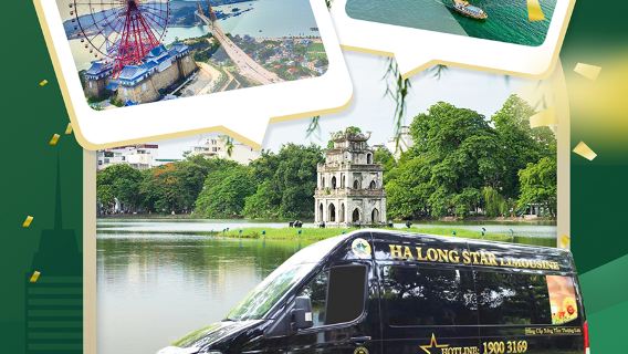 Halong Star Limousine 單程/來回接送：河內/內排機場往返下龍灣