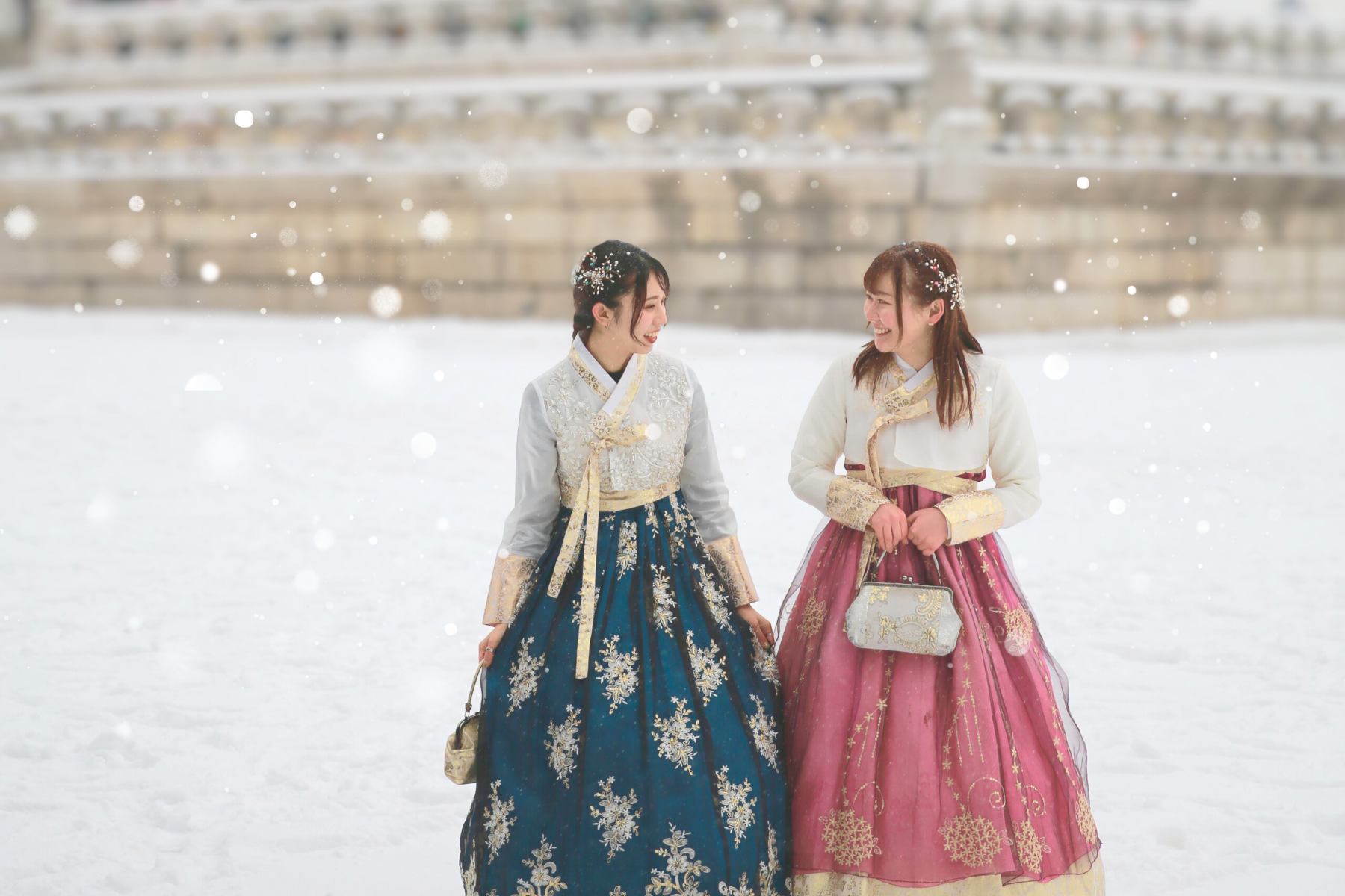 ソウル景福宮・同行撮影【韓服フォト＋韓服レンタル】