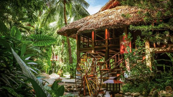 Combo de fondue aux champignons bio à Tàya House - Furama Resort Da Nang