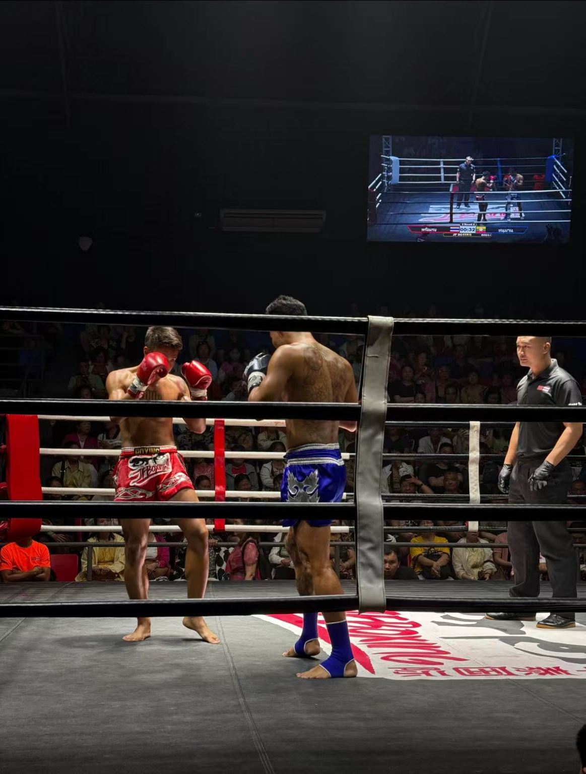 สนามมวยไทยนานาชาติระหว่างจีนและไทยในพัทยา|ตั๋วเข้า ชกมวยไทย JF  VIP