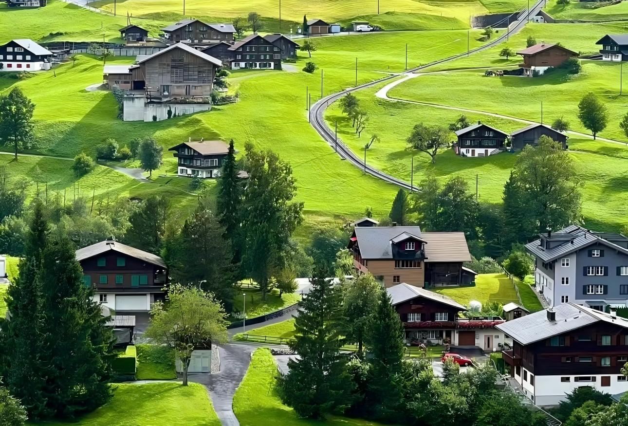 [Tour di gruppo da Zurigo/Lucerne] +Interlaken+Oberland Bernese+Grindelwald