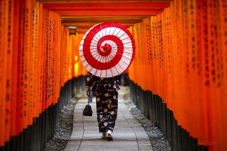 【京都&奈良一日游】奈良公園&伏見稻荷大社千本鳥居&渡月橋&竹林小徑&和服森林-可選嵐山小火車（大阪&京都出發）