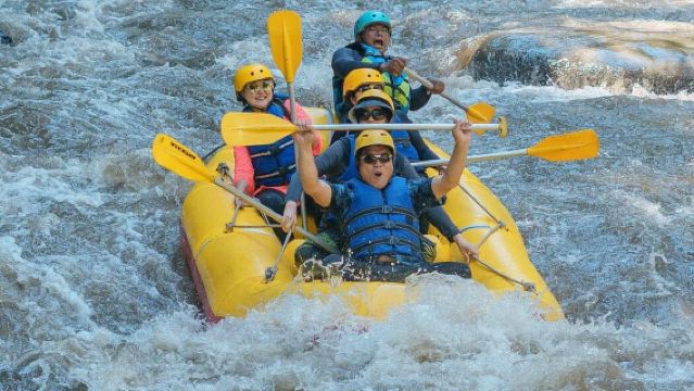 Combo Ubud Bali ATV  Quad Bike and Ayung River Rafting with Lunch