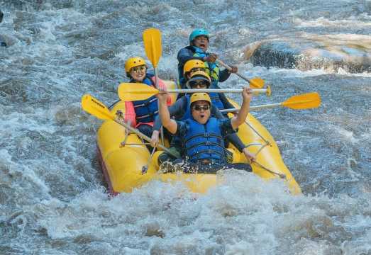 Combo Ubud Bali ATV Quad Bike and Ayung River Rafting with Lunch