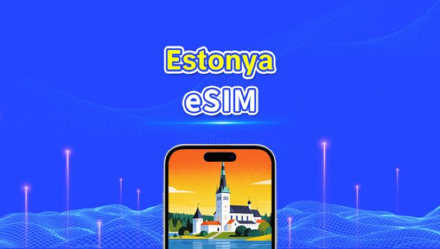 Estonya eSIM | Yüksek Hızlı İnternet | 5G/4G | Günlük Paket/Veri Paketi | 1-30 Gün | 24 Saat | QR Kodu