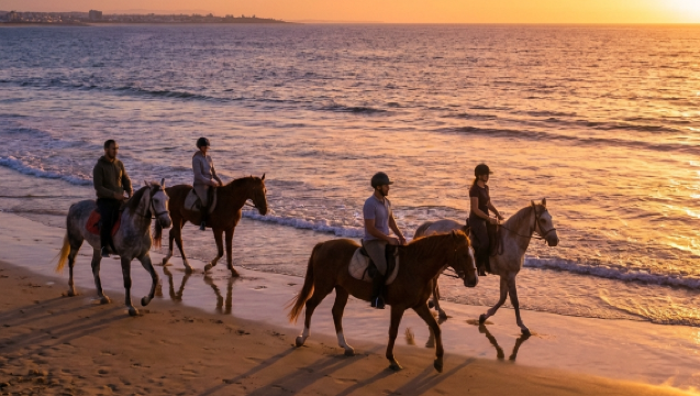 Esperienza di Equitazione ad Agadir e sulla Spiaggia di Taghazout