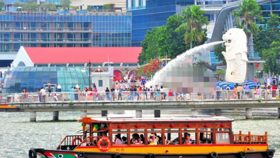 Опыт круиза по реке Сингапур / River Cruise Singapore