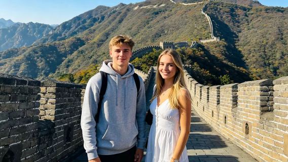 Excursión de un día a la Gran Muralla de Mutianyu y el Palacio de Verano sin compras, incluye lanzadera, opción de servicio de coche privado con conductor con recogida en domicilio