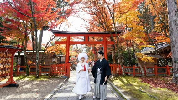 Servizio fotografico pre-matrimoniale di un'intera giornata a Kyoto e Nara | Heart Art Photo
