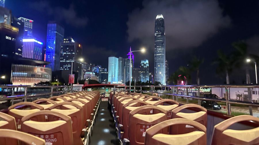 【開篷巴士】香港開篷觀光夜遊雙層巴士