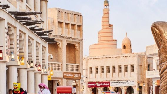 พิพิธภัณฑ์แห่งชาติกาตาร์ + พิพิธภัณฑ์ศิลปะ + ห้องสมุด + ตลาดดั้งเดิม|ทัวร์วันเดียว/ทัวร์หลายวัน ในภาษาจีนและภาษาอังกฤษ