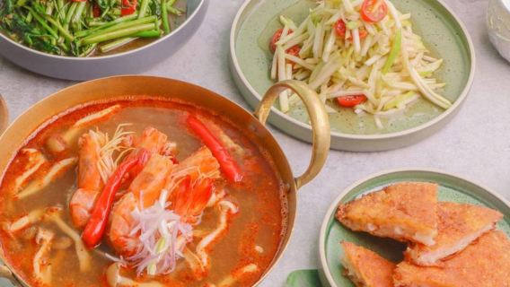 Thai cuisine combo Option for two persons at Lotus Restaurant of Caesar Park Hotel Banqiao (2 persons + NT$200 on holidays)